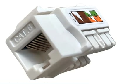 MOD RJ45 CAT 6 LS BLANCO KEYSTONE1