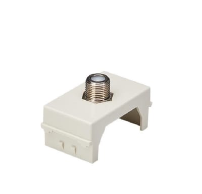 MOD TOMA TV COAXIAL MARFIL RG61