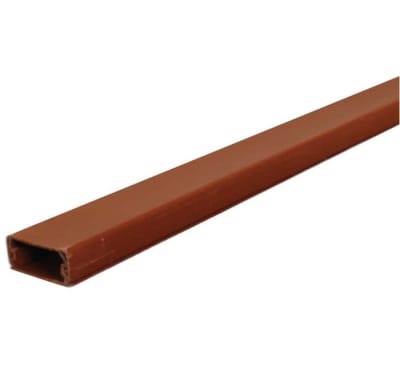 MOLDURA 40x16 CAFE  2MTS1