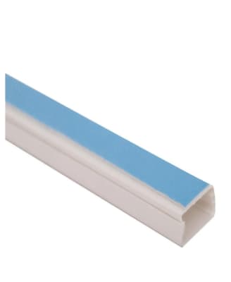 MOLDURA 20X10 BLANCA C/PEGAMENTO LIBRE HALOGENO X2 MTS1
