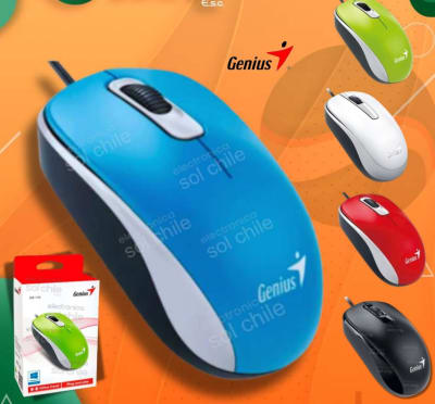 MOUSE OPTICO GRIS COLORES CON CABLE USB1