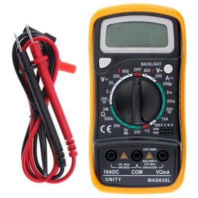 TESTER DIGITAL CON PROTECTOR AC-DC1
