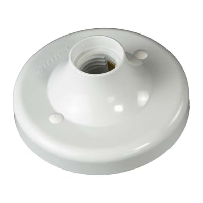 PLAFON OVAL E-27 CLARO MEC1
