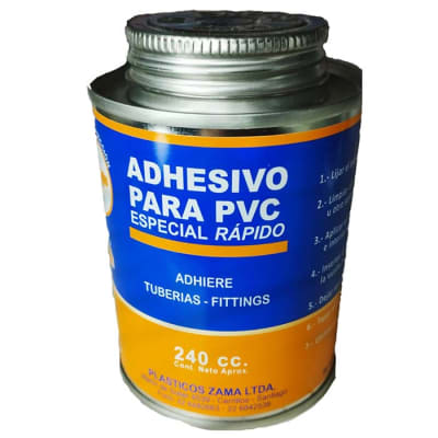 POTE PEGAMENTO PVC 240CC C/PINCEL ZAMA1