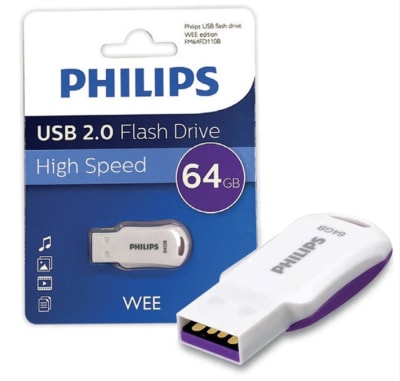 PENDRIVE 64GB PURPLE WEE3