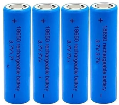 PILA RECARGABLE 3.7V 1800MAH 186501