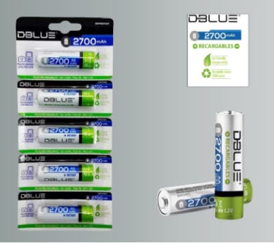 PILA RECARGABLE AA 2700 MAH1