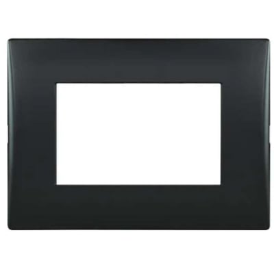 PLACA 3 PTO C/SOPORTE BLACK1