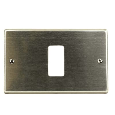 PLACA ANONIZADA 1 PTO MARLANVIL1