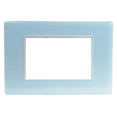 PLACA 3 PTO C/SOPORTE CRYSTAL1