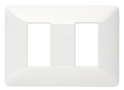 PLACA MATIX 2PTO BLANCA AM503/2BN1