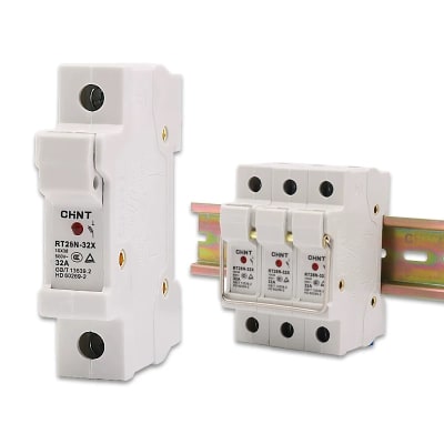 PORTAFUSIBLE 10X38 32A DIN CON PILOTO1