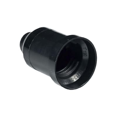 PORTALAMPARA NEGRO E-271