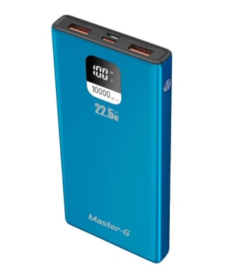 POWER BANK 10000 MAH AZUL TIPO C1