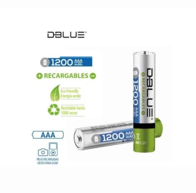 PILA RECARGABLE AAA 1200MAH2