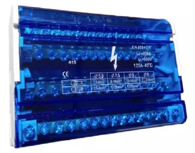 REPARTIDOR TETRAPOLAR 15PCS 125A1