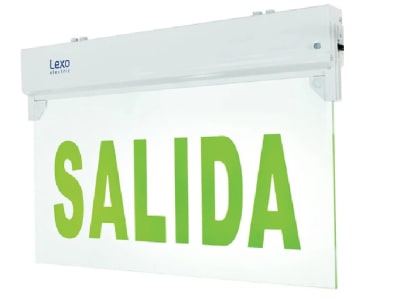 LAMPARA SEÑALETICA SALIDA 6 HRS1