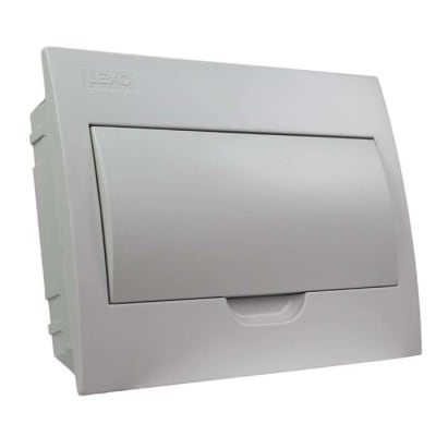 TABLERO EMB 12CC PUERTA BLANCA LIBRE HALOGENO LEXO1