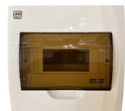 TABLERO EMB 8CC LIBRE HALOGENO IP411