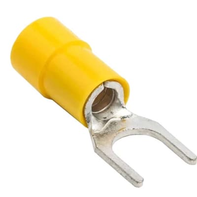 TERMINAL HORQUILLA AMARILLO 4,3MM 10-12AWG (BOLSA 50 UNID)1