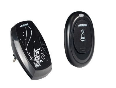 TIMBRE INALAMBRICO 2W 36 TONOS NEGRO1