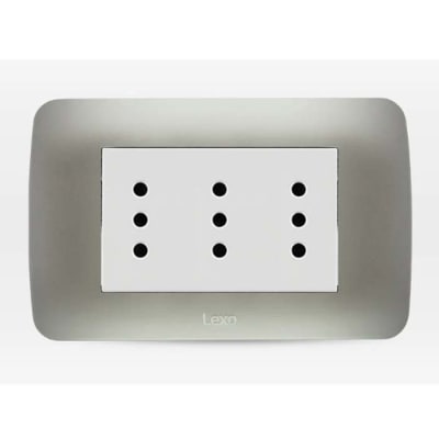 ENCHUFE TRIPLEX 10A PLATA BLANCO1