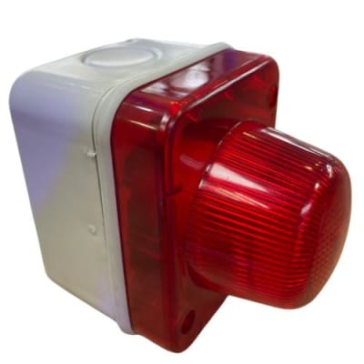 CAJA LUZ PILOTO ROJO HOSPITAL BASE E-14 IP541