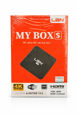 DECODIFICADOR SINTONIZADOR TV DIGITAL HDMI 4K MY BOX 1GB+8GBB2