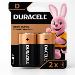 PILA D ALCALINA PACK 2 UNIDADES DURACELL