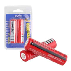 BATERIA RECARGABLE 4.2V  PACK 2 UNID