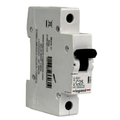 INT AUTOMATICO 1X25A 6KA LEGRAND