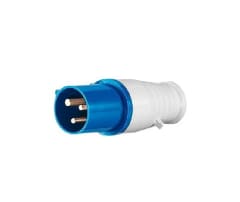 ENCHUFE MACHO IND 2P+T 16A VOL