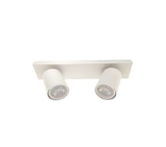 APLIQUE BARRA DE LUCES 2XGU10 BLANCO