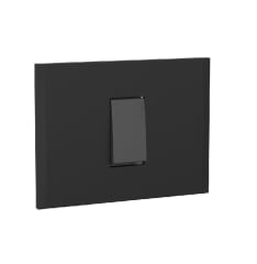 INT 9/12 ANTRACITA BLACK 10A 250V NOBILE