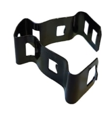 ABRAZADERA CADDY CLIP 20-25MM NEGRA