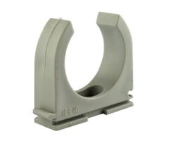 ABRAZADERA ABIERTA 16MM DE PRESION GRIS