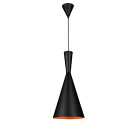 LAMPARA COLGANTE E27 ACRUX BLACK/GOLD