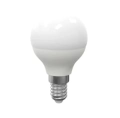 AMPOLLETA LED BOLA 6W 3000° E-14