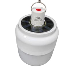 AMPOLLETA LED 40W SOLAR RECARGABLE