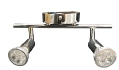 APLIQUE BARRA DE LUCES 2XGU10 NIQUEL