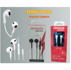 AUDIFONO 1.2 MTS CON MANOS LIBRES NEGRO