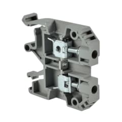 BORNE CONECCION 4MM CERRADO GRIS