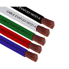 CABLE LIBRE HALOGENO 10 MM AZUL
