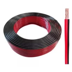 CABLE PARLANTE 2X24 AWG ROJO/NEGRO