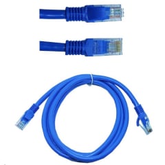 CABLE RED RJ45 10MTS AZUL CAT6 USER CORD