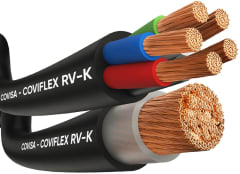 CABLE COVIFLEX 4AWG NEGRO