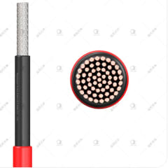 CABLE SOLAR XLPO 4MM NEGRO