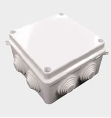 CAJA ESTANCA 100X100X50 6 PASACABLES