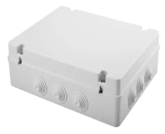 CAJA ESTANCA 240X190X90 C/CONOS IP56 LIBRE DE HALOGENO