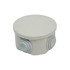 CAJA ESTANCA 65X35 REDONDA 4 CONOS